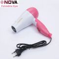 NOVA Foldable Hair Dryer NS7810 Professional Compact and Powerful for Salon-Quality Styling. 