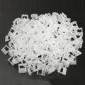 200PcsTile Leveling System Clips Spacer Plastic Tiling Tools 1.0mm. 