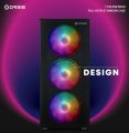 Orbis T130 RGB Gaming PC Case (4 Free Cooling Fans). 