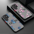 Cute Disney Stitch Angel Case For Samsung Galaxy S24 S23 S22 Ultra S21 S20 FE S10 Plus A15 A25 A35 A55 5G Note 20 10 Back Cover. 