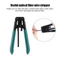 Fiber Optic Tool FTTH Cable Striping Plier Wire Cut. 