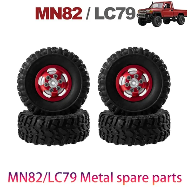 RC%20Car%20Wheel%20Hubs%20and%20Tires%20Set%20for%20MN%20MODEL%201/12%20MN82%20LC79%20MN78%20-%20Image%202