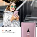 For Sony Xperia XZ2 Back Cover Shockproof Transparent Soft TPU Silicone Protector Phone Case with Shock Absorption Bumper Corners. 