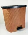 Premium Plastic Pedal Dustbin For Room Home/Office/Kitchen/Bedroom Foot Pedal Bin. 