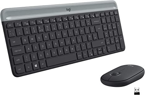 Logitech MK470 Slim Wireless Keyboard and Mouse Combo