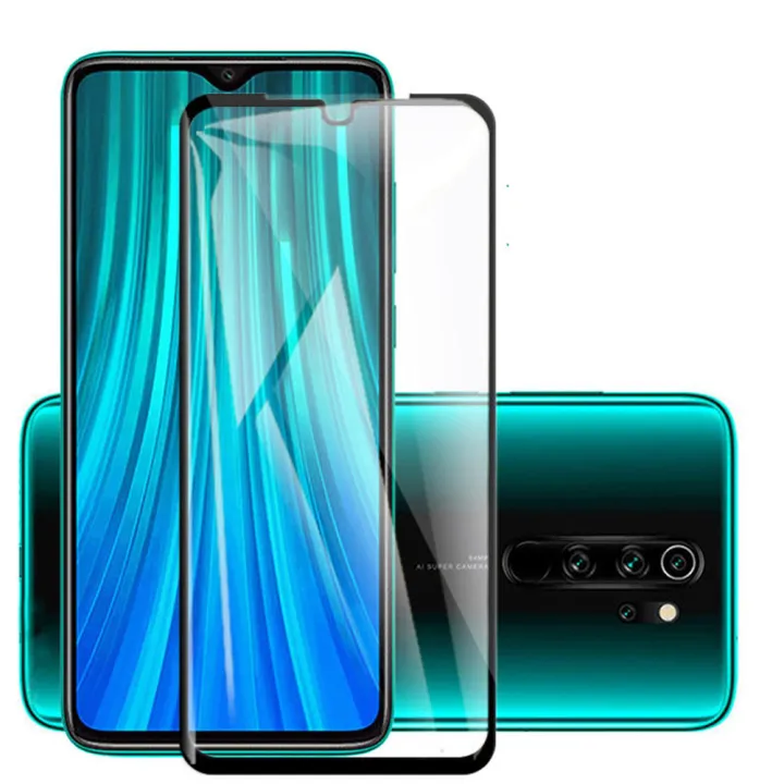 OriginaI 9H Full Glue Edge to Edge Full Screen Anti-Scratch Tempered Glass for Xiaomi Redmi Note 8 Pro Screen Protection