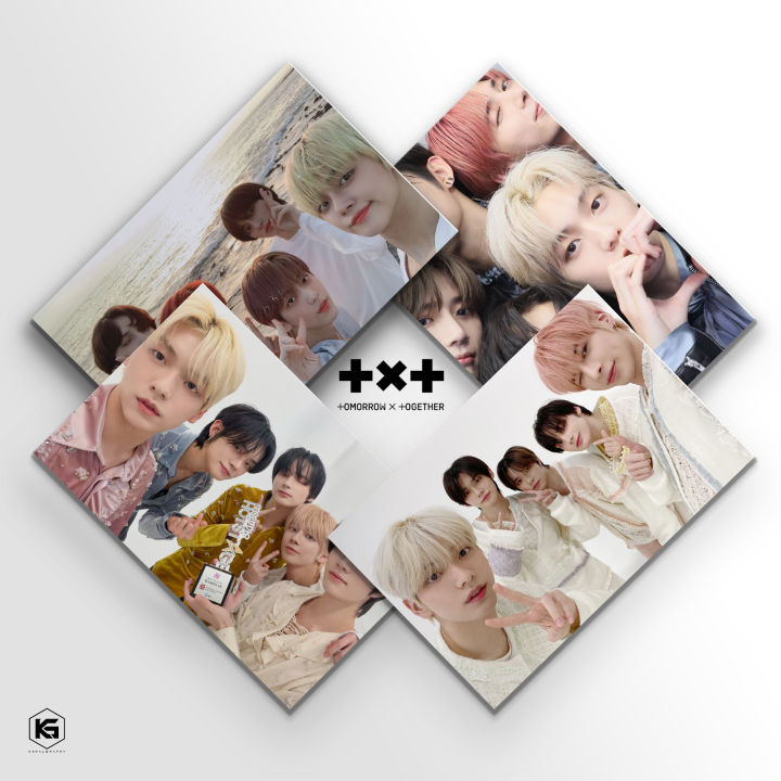 KPOP%20TXT%20Tomorrow%20X%20Together%20Collectible%20Photocards%20Glossy%20LOMO%20Cards%20Pack%2032PCS%20-%20Image%203