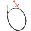 Drain Cleaner Sticks Metal Wire Clog Remover Cleaning Tools Sewer Cleaning Hook Bathroom Kitchen Sink Cleaning Brush Pipe Pipe Dredging Tools Drain Snake Drain Cleaner Sticks Clog Remover Cleaning Tools Household for Kitchen 90cm. 