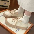 Summer Thin White Shoes for Women2023New Canvas Shoes Breathable Shoes Niche Half Slippers Slip-on Sloth Sneakers. 