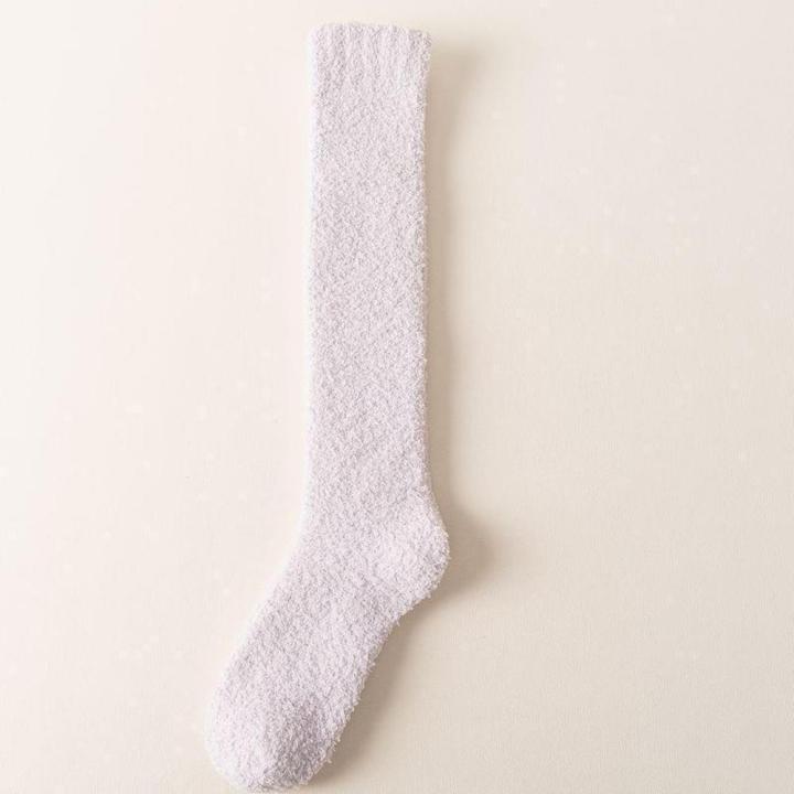 Calf-Length%20Socks%20Coral%20Fleece%20Socks%20Warm%20Socks%20Solid%20Color%20Soft%20Socks%20Long%20Socks%20Socks%20Winter%20Warm%20Socks%20for%20Home%20Socks%20Sleepwear%20Socks%20Lounge%20Socks%20Indoor%20Socks%20Cold%20Weather%20Socks%20-%20Image%209