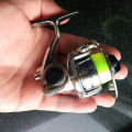 Mini 100 Type Spinning Fishing Reel With Reversible Handle 4.3:1 Gear Ratio Fishing Tackle For Freshwater Saltwater. 