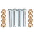 Door Hinge Repair Kit Door Hinge Pin Bushing Kit for Nissan Navara 97-05 D22 with High Strength and Corrosion-Resistant. 