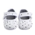 Baby Girl Soft Sole Shoes, Cute Toddler Anti-slip Sneaker, Newborn Bowknot Dot Shoes. 