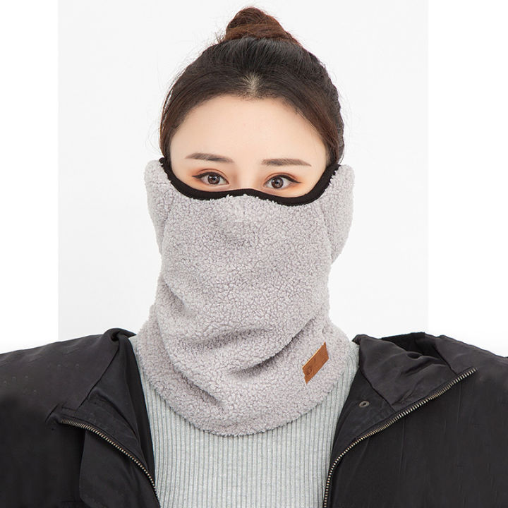 %E3%80%90SmartHorizon%E3%80%91Autumn%20Winter%20Women%20Warm%20Cap%20Outdoor%20Head%20Cover%20Thick%20Plush%20Teddy%20Wool%20Mask%20Ear%20Protection%20Face%20Bib%20Ski%20Cold%20Protection%20-%20Image%208