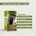 INDUS VALLEY Damage Free Natural Gel Hair Colour for Women | Ammonia & PPD Free Organic Hair Colour with 100% Grey Coverage, Long Lasting Conditioning Hair Color | Black 1.00-220 ml. 