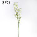 【Hot selling items 】1/5Pcs Baby's Breath Gypsophila Artificial Flowers / Real Touch Decorative Artificial Flower Holding Bouquet Bride Bouquet. 