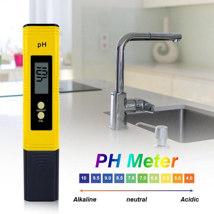 Digital PH Meter Acidity Tester Accuracy 0.01 PH Tester Aquarium Pool ...