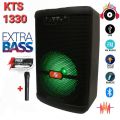 KTS 1330 Hi Quality Bluetooth Speaker with Wireless Microphone. 