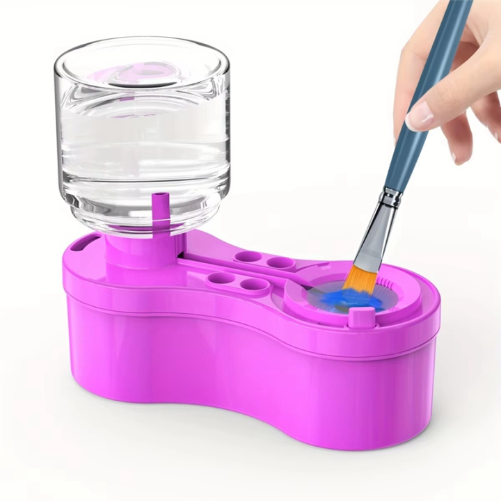 Art Tool Cleaner with Automatic Water Circulating Paint Brush Cleaning ...