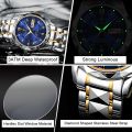 【Dream Sailing Store 】POEDAGAR Luxury Man Wristwatch Waterproof Luminous Date Men Watches Stainless Steel Quartz Men's Watch Male reloj. 