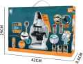 MICROSCOPE 0346|LED Lab Microscope Kit For Children Biology Microscope For Schoolboy Home School Science Educational Toy| |Infinity needs|. 