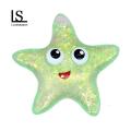 Loveseason Starfish Squeeze Toy Shine Sequins Creative Squishes Decompression Toy. 