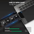 UGREEN 2.5" Hard Drive Enclosure, USB 3.0 to SATA III for 2.5 Inch SSD & HDD 9.5mm 7mm External Hard Drive Case Support Max 6TB with UASP Compatiable for Sea'gate, Toshiba, Samsung, Hitachi. 