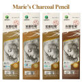 Charcoal/Carbon Pencil 12pcs Soft/Medium/Hard/Extra-soft Drawing Charcoal Pens Art Supplies C7300. 