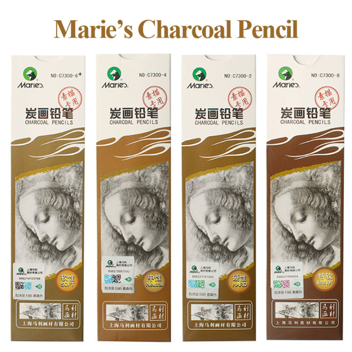 Charcoal/Carbon%20Pencil%2012pcs%20Soft/Medium/Hard/Extra-soft%20Drawing%20Charcoal%20Pens%20Art%20Supplies%20C7300%20-%20Image%204