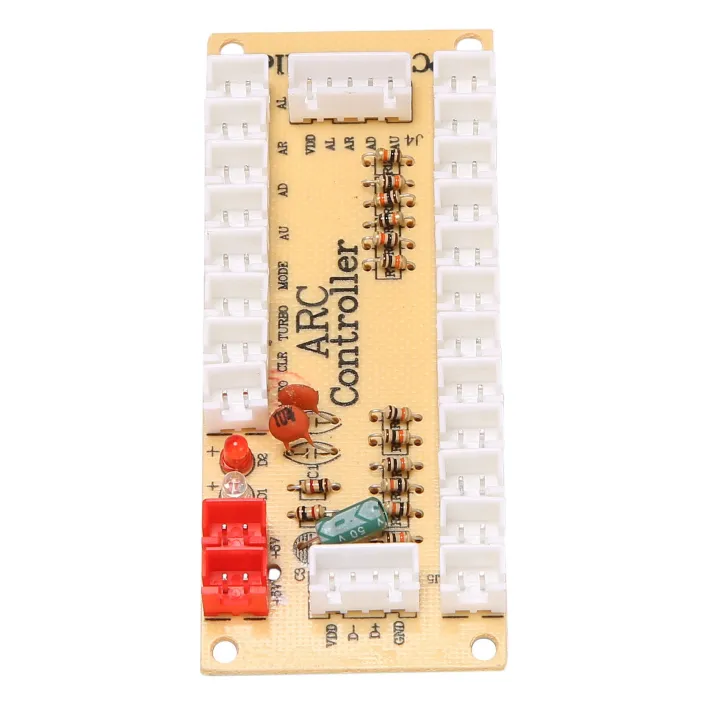 DIY Arcade Joystick Circuit Board PC Joystick Control Computer Game USB ...