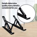 Laptop Stand Folding Lifting Computer Stand Desktop Convenient Cooling Base Bracket. 