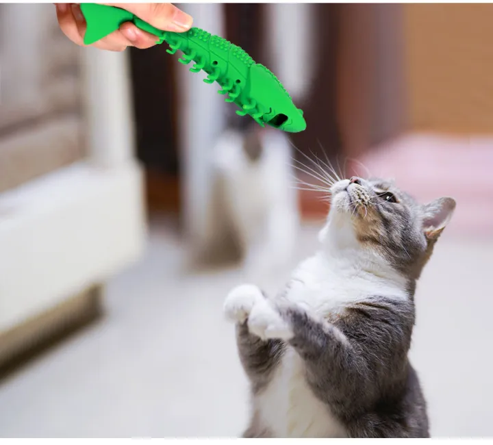 Cat%20Toothbrush%20Catnip%20Toy%20Interactive%20Rubber%20Care%20For%20Pet%20Kitten%20Crayfish-Shaped%20Chewing%20Durable%20Cat%20Toys%20-%20Image%203