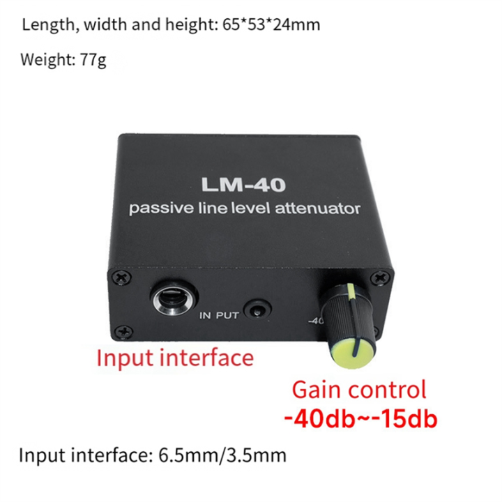 Audio%20Passive%20Attenuator,Line%20Output%20Signal%20Sound%20Card,%20Speaker,%20High%20Low%20Level%20Converter%20+6.5%20Line%20-%20Image%206