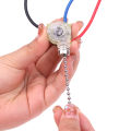 Ceiling Fan Switch Kit 3 Speed 3 Wire Pull Wire Switch With Rope For DIY Accessories. 