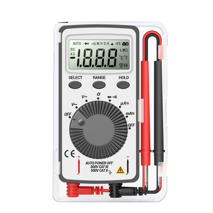ANENG AN101 Mini Digital Multimeter Multimetro Tester DC/AC Voltage Current Lcr Meter Pocket