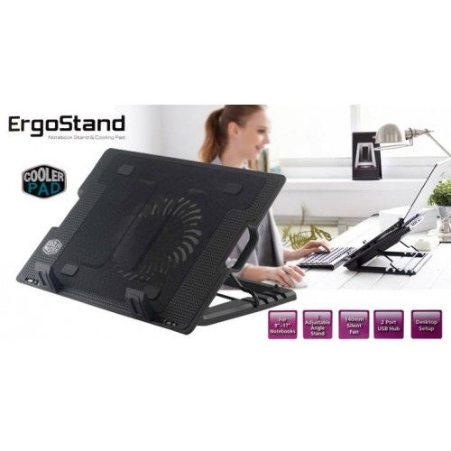 ErgoStand Laptop Cooling Pad - Adjustable Stand