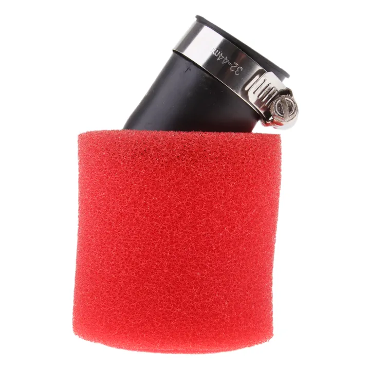 Red%2032mm%20Angle%20Bent%20Foam%20Air%20Filter%20Pod%20Cleaner%20For%2050cc%20110cc%20Pit%20Quad%20Dirt%20Bike%20Atv%20Buggy%20-%20Image%205