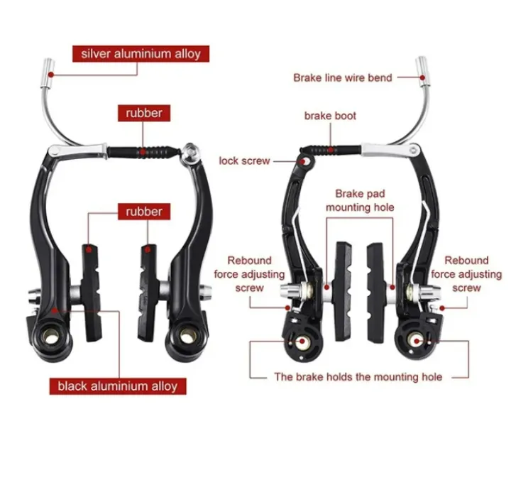 Bicycle%20Brake%20Caliper%20V%20Brake%20Front%20and%20Rear%20Complete%20-%20Image%203