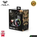 Aula S608 RGB Lighting Surround Bass Stereo Noise Cancelling Mechanical Gaming Headphone 6 Months Warranty. 