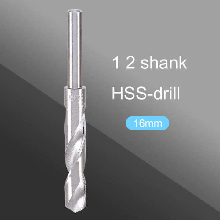 High Speed Steel Twist Drill 1/2" Milling Shank 4241 HSS Blacksmiths Bit 16mm