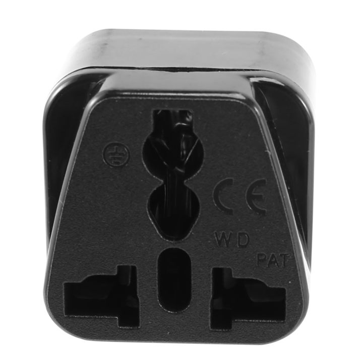 IEC%20320%20C14%20to%20universal%20Female%20Power%20Adapter%20AC%20Power%20Plug%20Connector,%20Black%20-%20Image%206