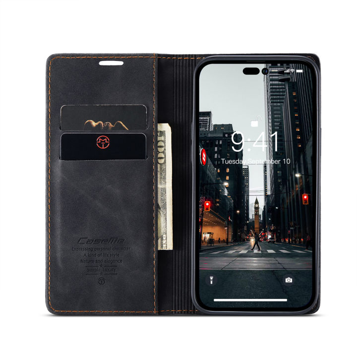 High%20Quality%20Retro%20Magnetic%20Flip%20Leather%20Case%20For%20Apple%20iPhone%2014%20Pro%20Max%20Phone%20Case%20Wallet%20Card%20Cover%20-%20Image%208