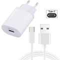 QC 3.0 Fast Charge Charger for LG Q60 Q61 G6 G7 G5 G4 V30 V40 Q8 G8 G8S G8X ThinQ K40 L50 K12 ThinQ Charging USB Cable. 