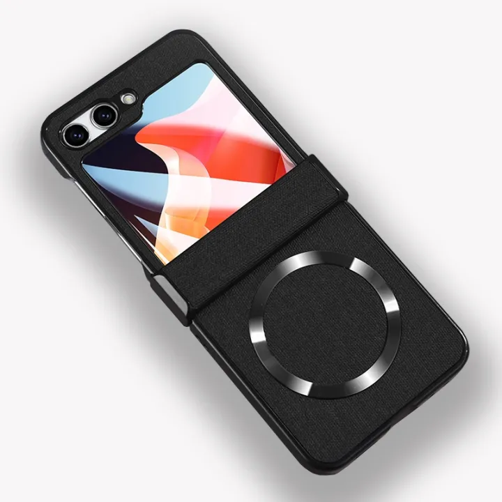 MagSafe Magnetic Back Screen Integrated Phone Case For Samsung Galaxy Z Flip5