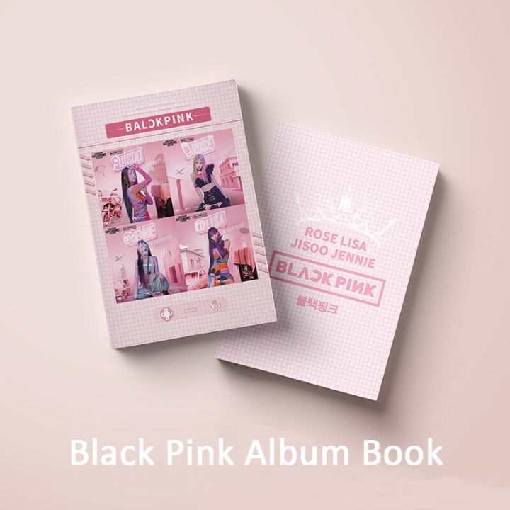 Kpop%20Black%20pink%20Album%20Book%20Lisa%20Jenny%20Jisoo%20Rose%20Photocard%20Art%20Book%20Poster%20Lomo%20Cards%20for%20Fans%20Gifts%20Collection%20Booklet%20-%20Image%202