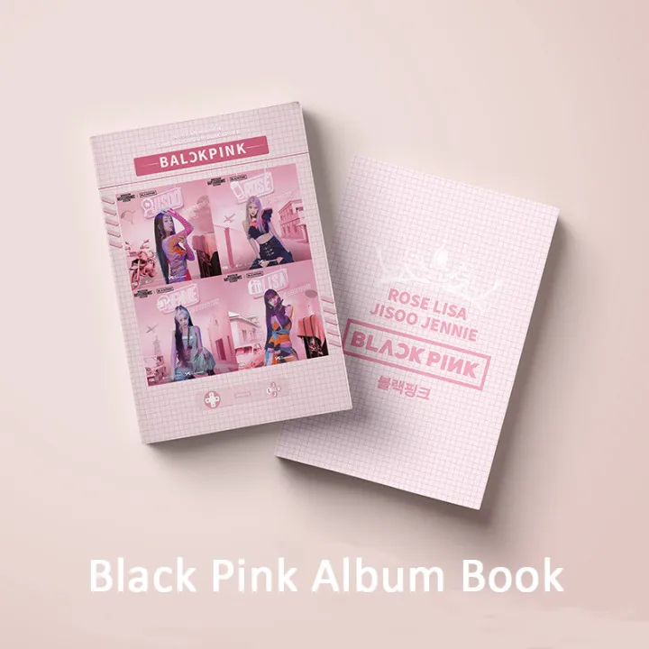 Kpop%20Black%20pink%20Album%20Book%20Lisa%20Jenny%20Jisoo%20Rose%20Photocard%20Art%20Book%20Poster%20Lomo%20Cards%20for%20Fans%20Gifts%20Collection%20Booklet%20-%20Image%202