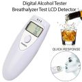 Tester LED Digital Display Breathalyzer Analyzer Accuracy Plastic No Contacted Digital Breathalyzer Widely Used Portable Blow Breathalyzer Car Accessories. 
