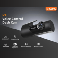KAWA D6 1440P Smart Dash Camera WiFi Car DVR 2K QHD Video Recorder with Voice Control App Control Night Vision. 