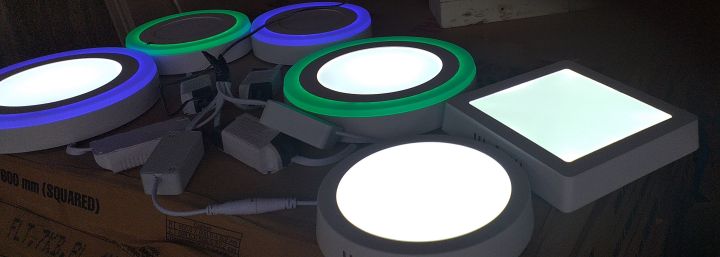 12W%20Square/Round%20LED%20Panel%20Light%20Surface%20Mounted%20LED%20ceiling%20Slab%20Light%20Downlight%20White%20+%20LED%20Driver%20-%20Image%204