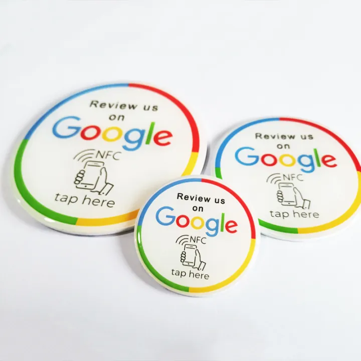 Incerease Sticker Professional Google Review Sticker Epoxy Nfc Epoxy Sticker Increase Your Follows ...